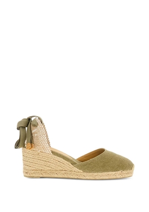 Castañer ankle-strap espadrilles - Green