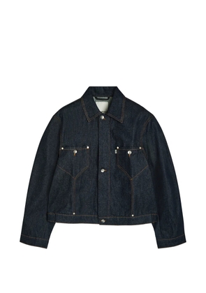 YMC button denim jacket - Blue