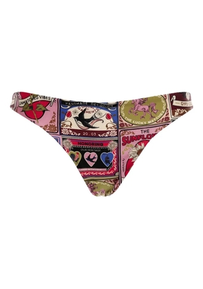 Agua Bendita Ilu Matches bikini bottoms - Blue