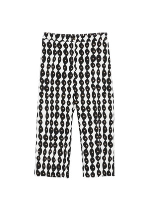 Marina Rinaldi Nnwfascino patterned trousers - White