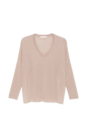 absolut cashmere Meryl V-neck sweater - Neutrals