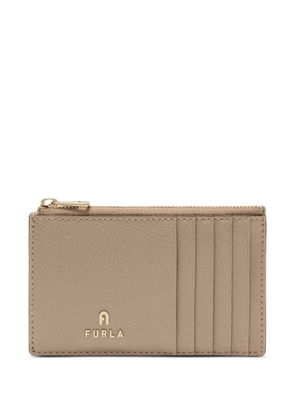 Furla logo-plaque wallet - Neutrals