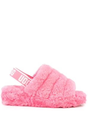 UGG Fluff Yeah slingback sandals - Pink