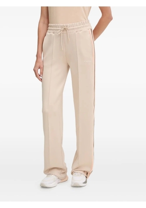 GUESS USA side-stripe drawstring track trousers - Neutrals