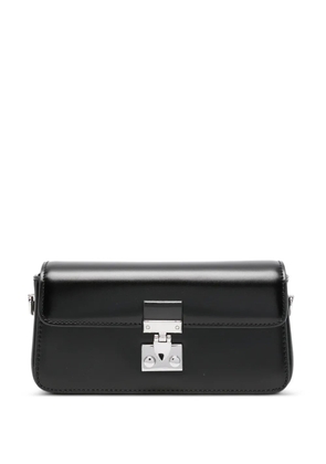 Eleh flap-top shoulder bag - Black