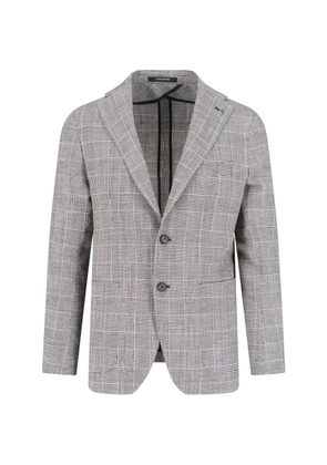 Tagliatore checked blazer - Grey