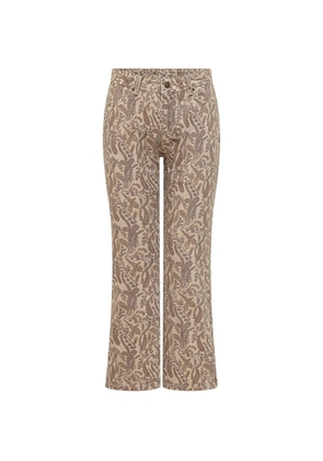 Ba&Sh Tore paisley jeans - Neutrals