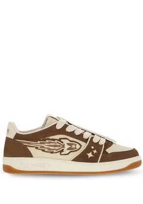 Enterprise Japan logo-patch sneakers - Brown