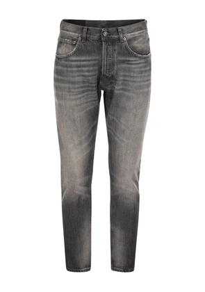 DONDUP five-pocket logo jeans - Grey