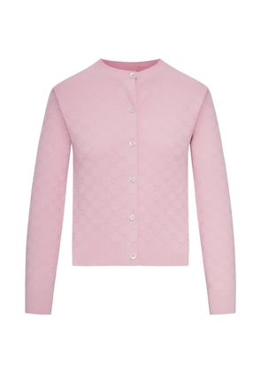 Gucci GG jacquard cardigan - Pink