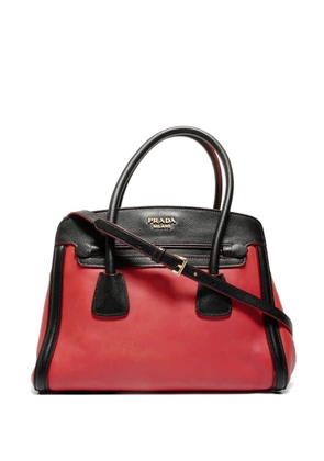 Prada Pre-Owned 2000s logo-detail top-handle tote bag - Red