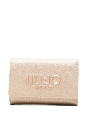 LIU JO embossed bifold wallet - Gold
