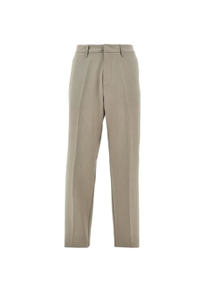 Emporio Armani belt-loop trousers - Neutrals