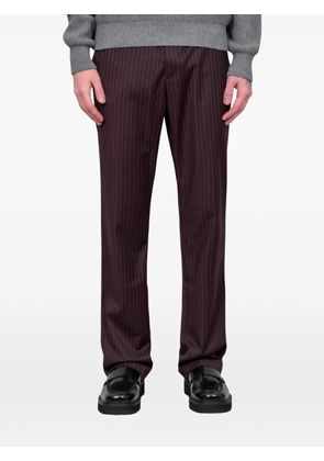 Gimaguas striped-pattern trousers - Brown