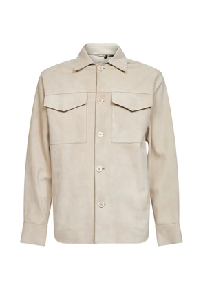 Lardini buttoned chest-pockets shirt - Neutrals