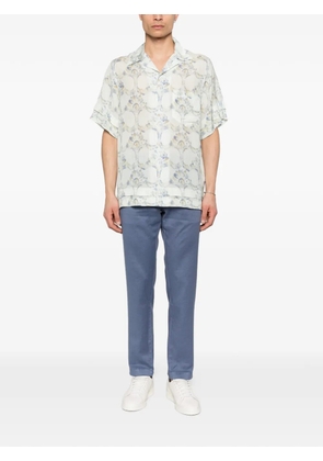 Jacob Cohën Gray button trousers - Blue