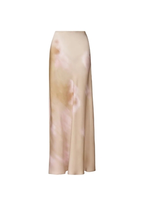 Fabiana Filippi printed long skirt - Neutrals