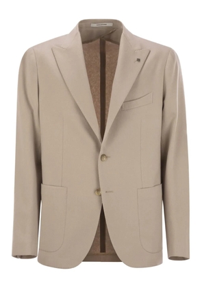 Tagliatore patch-pocket two-button jacket - Neutrals