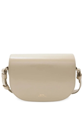 A.P.C. saddle shoulder bag - Neutrals