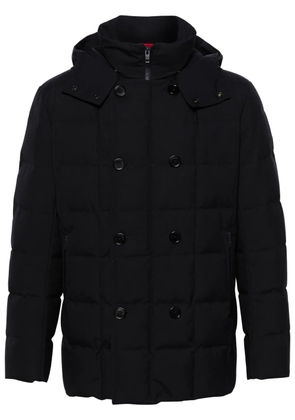 Fay hooded puffer jacket - Blue