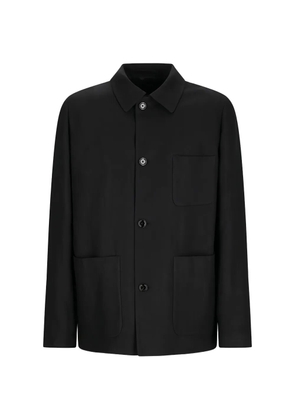 Lardini buttoned pocket jacket - Black