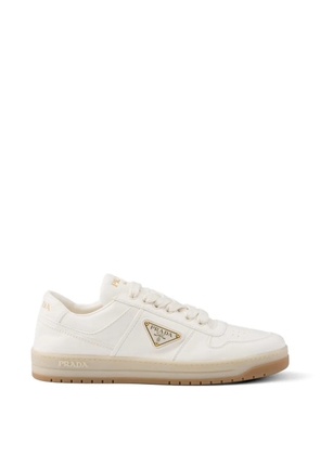 Prada Downtown nappa leather sneakers - Neutrals