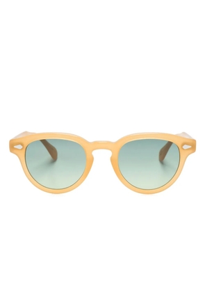 Moscot Maydela wraparound-frame sunglasses - Neutrals