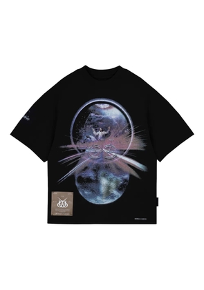 UNDERGOLD boxy fit print T-shirt - Black