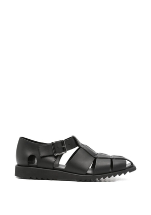 Paraboot buckled-fastening sandals - Black
