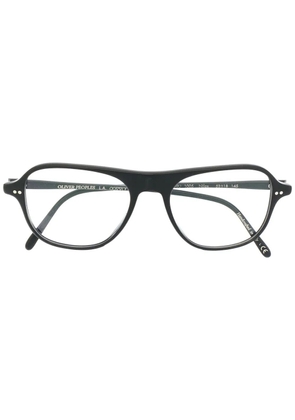 Oliver Peoples Nilos square-frame glasses - Black