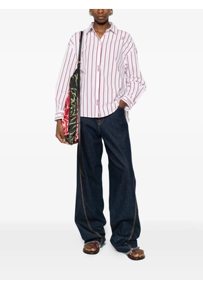 MARCCAIN Rethink Together striped shirt - White