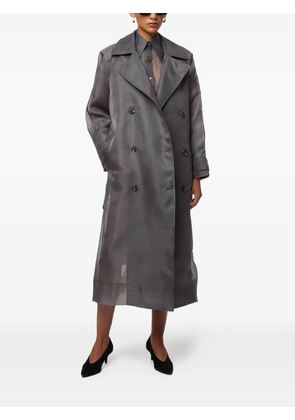 Apparis Lana belted trench coat - Grey