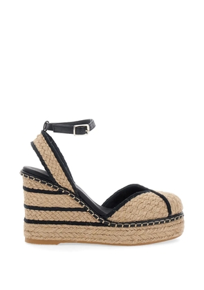 Castañer striped wedge espadrilles - Neutrals