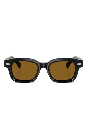 Brunello Cucinelli square-frame sunglasses - Black