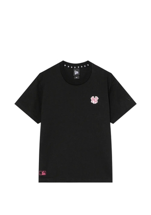 NEW ERA CAP logo-patch T-shirt - Black