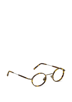 Moscot Cosnic round-frame glasses - Brown