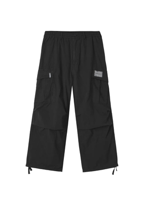 FIVE CM logo-patch cargo trousers - Black