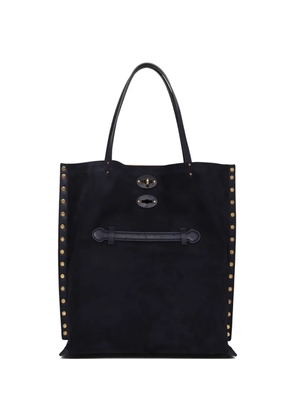 Zanellato stud-embellishment tote bag - Blue