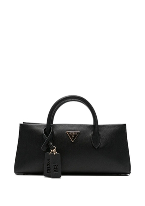 GUESS USA logo-plaque tote bah - Black