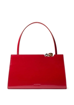 Jacquemus Le Salon logo-embossed shoulder bag - Red