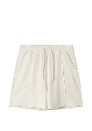 FIVE CM drawstring panelled shorts - Neutrals