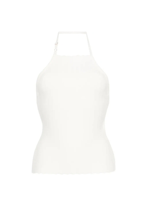 Jacquemus The Tablier halter top - White