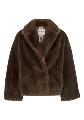 VALENTINI 1972 faux-fur jacket - Brown