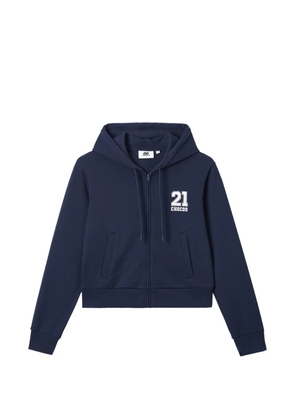 CHOCOOLATE zip-up hoodie - Blue