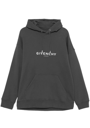Givenchy logo-print hoodie - Black