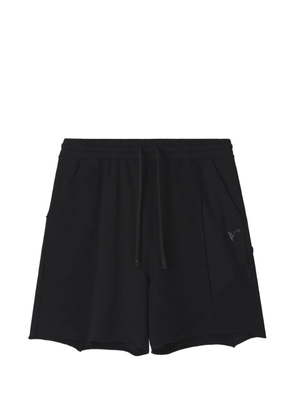 FIVE CM logo-embroidered shorts - Black