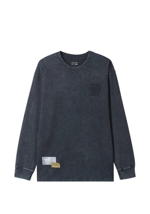 izzue logo-patch T-shirt - Grey