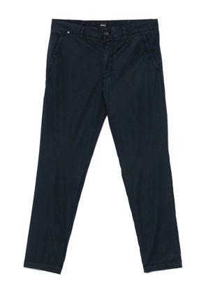 BOSS straight-leg chinos - Blue