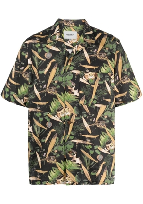 Carhartt WIP graphic-print short-sleeve shirt - Black