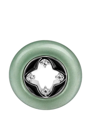 Shanghai Tang Tang Fortune jade ring - Silver